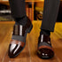 Elegant Slip-On Leather Business Shoes for Men - Formal Oxfords & Loafers